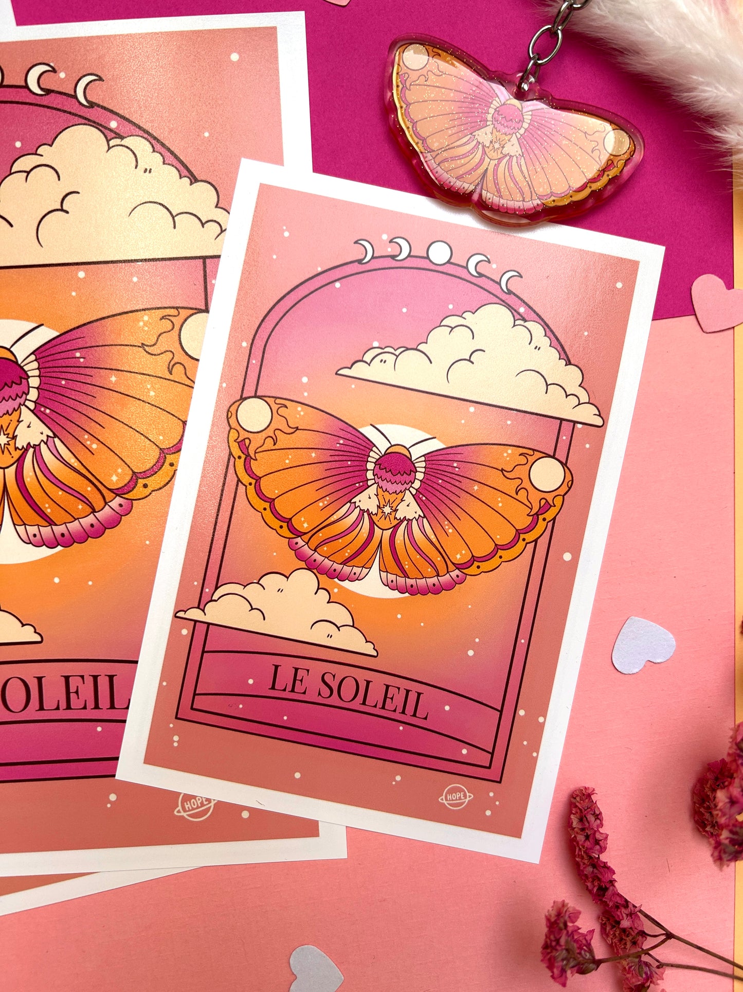 Affiche Carte de Tarot Soleil