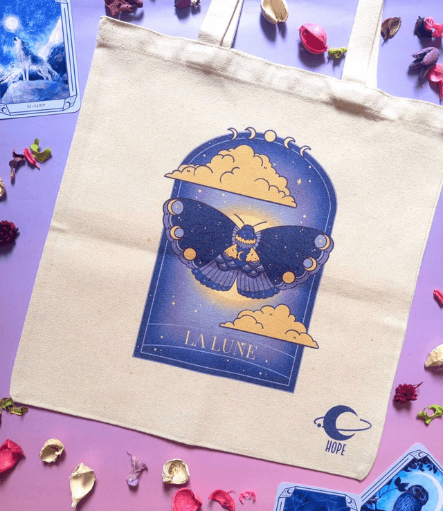 Tote Bag Cartes de Tarot • Sublimation