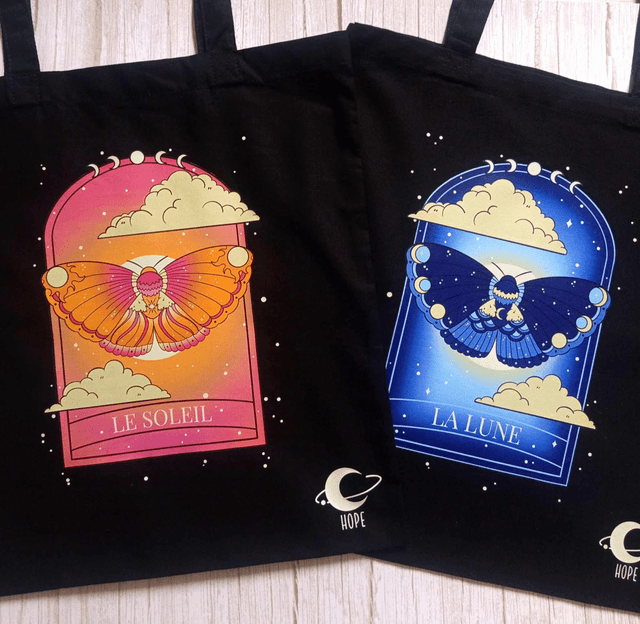 Tote Bag Cartes de Tarot • DTF 