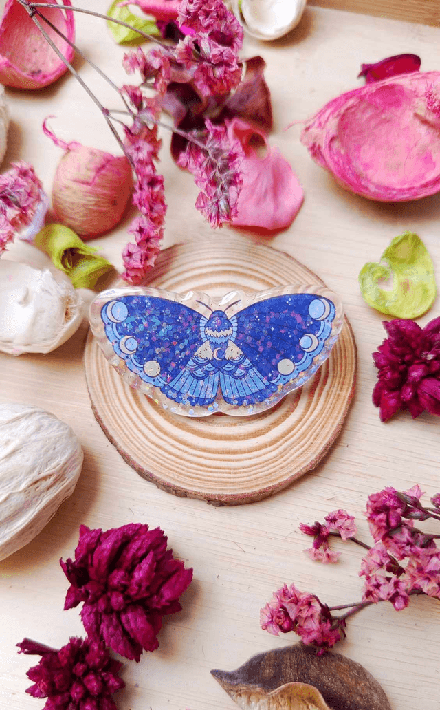 Pin's Papillons Soleil & Lune