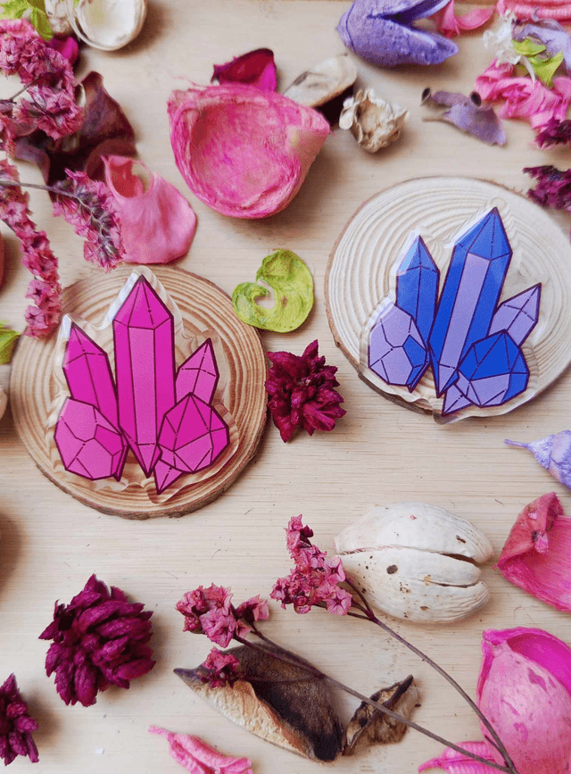 Pin's Cristaux