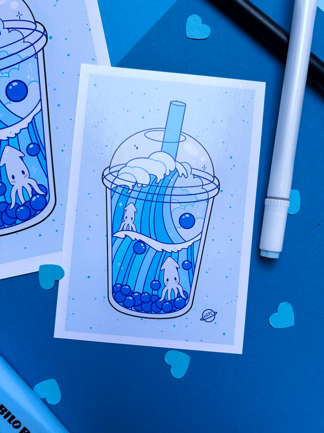 Affiche Bubble Tea