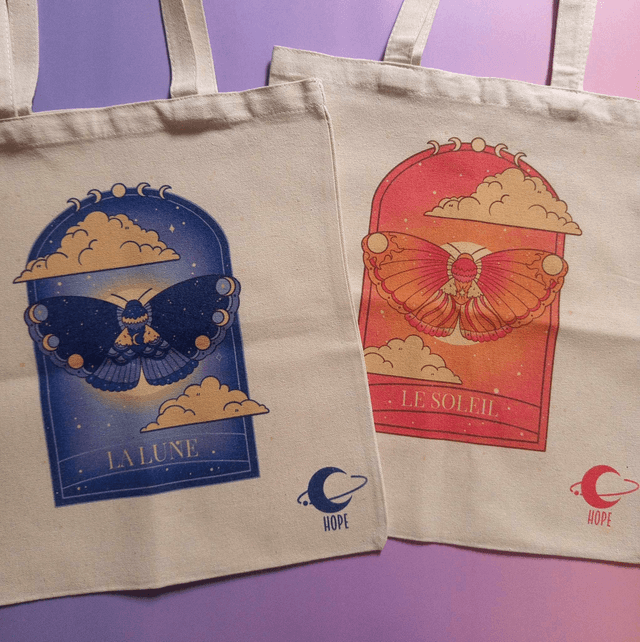 Tote Bag Cartes de Tarot • Sublimation