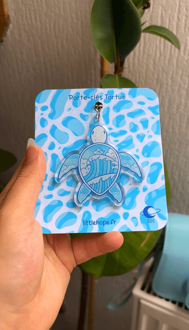 Porte-clés Tortue