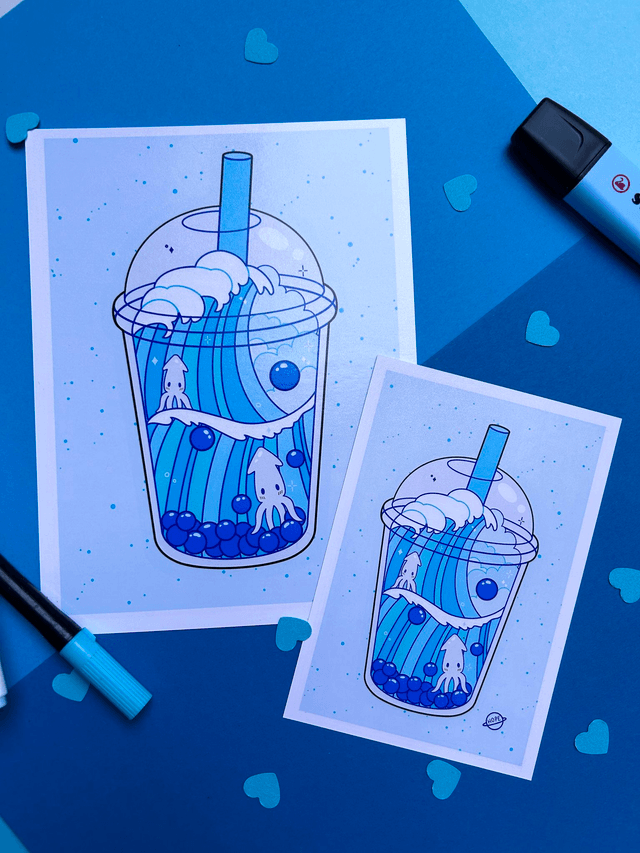 Affiche Bubble Tea