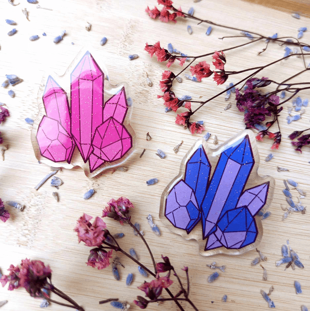 Pin&#039;s Cristaux