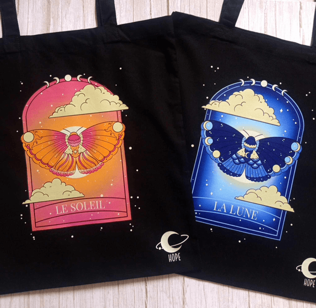 Tote Bag Cartes de Tarot • DTF 
