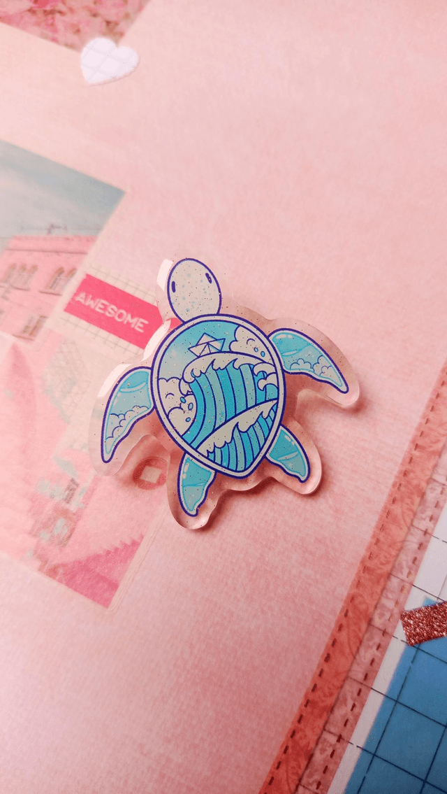 Pin&#039;s Tortue 