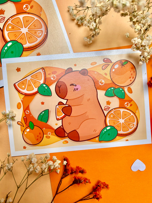 Affiche Capybara