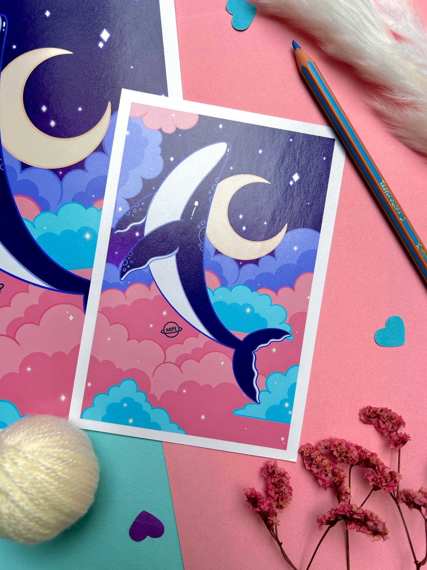 Affiche Baleine