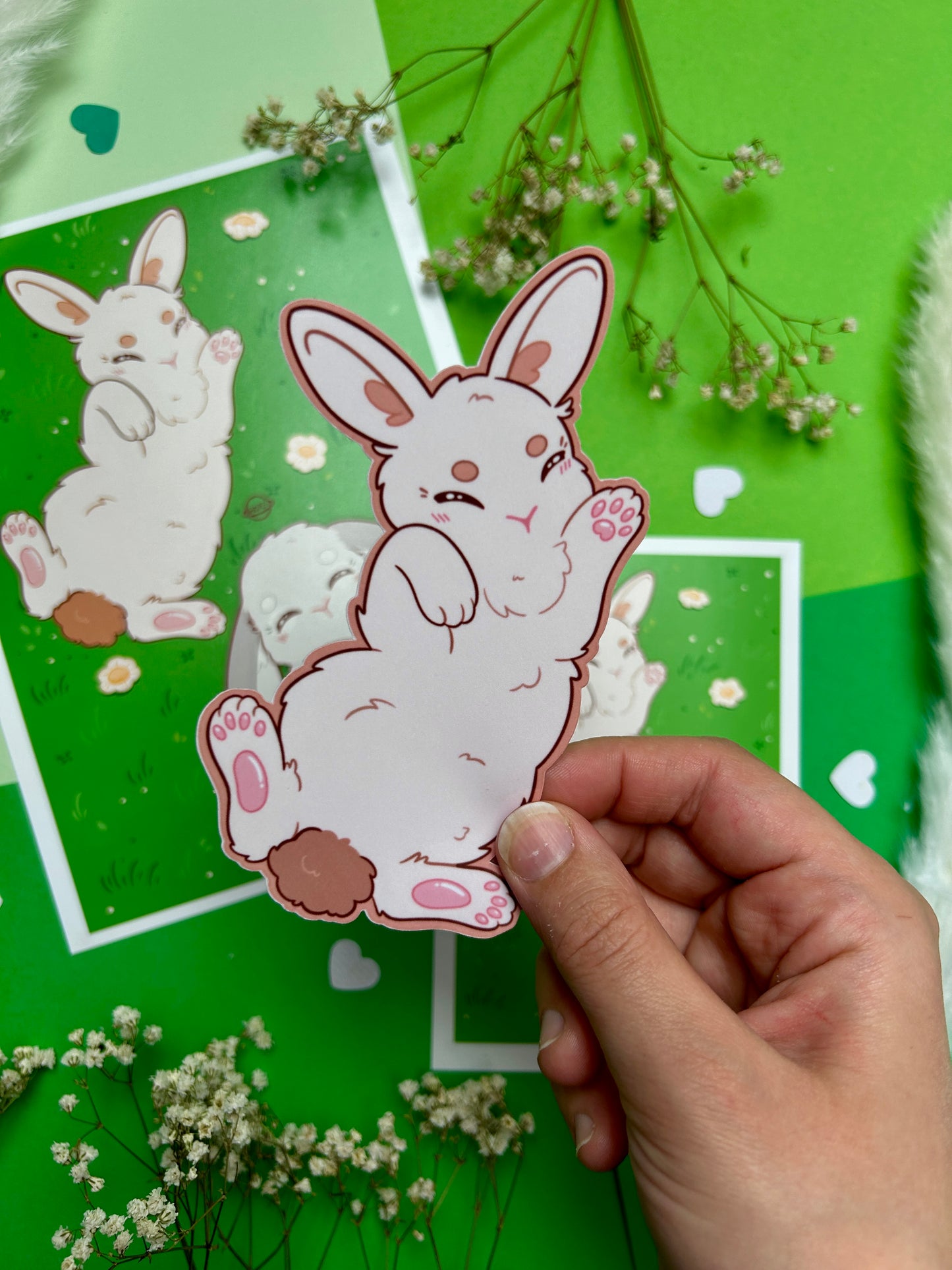 Stickers Lapinous Printemps