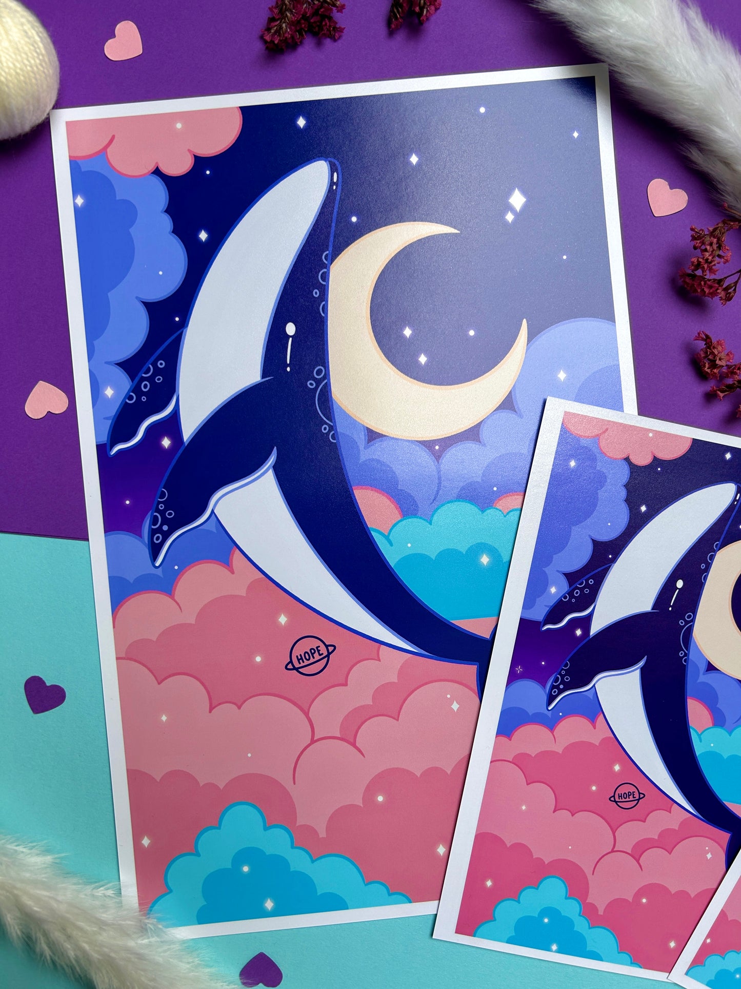 Affiche Baleine