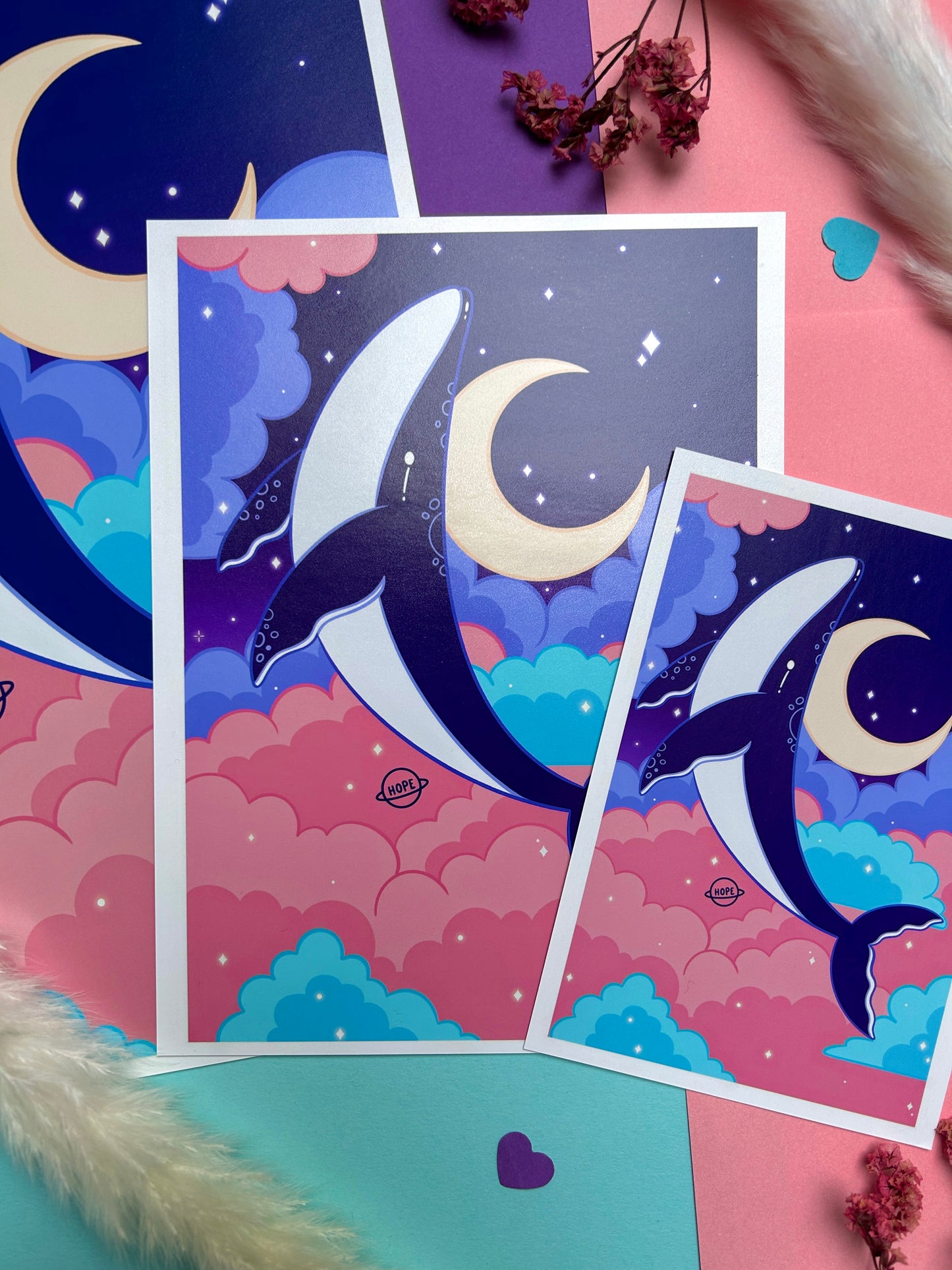 Affiche Baleine