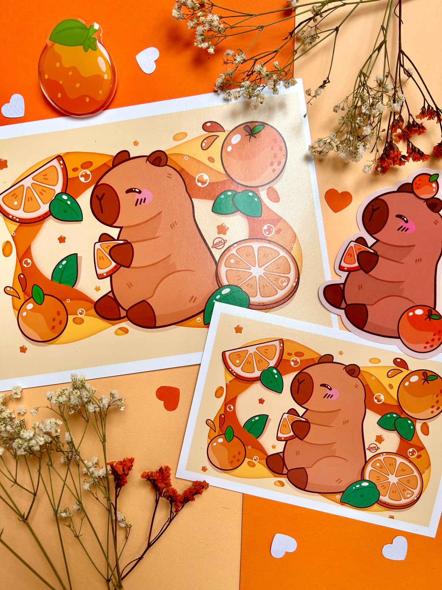 Affiche Capybara