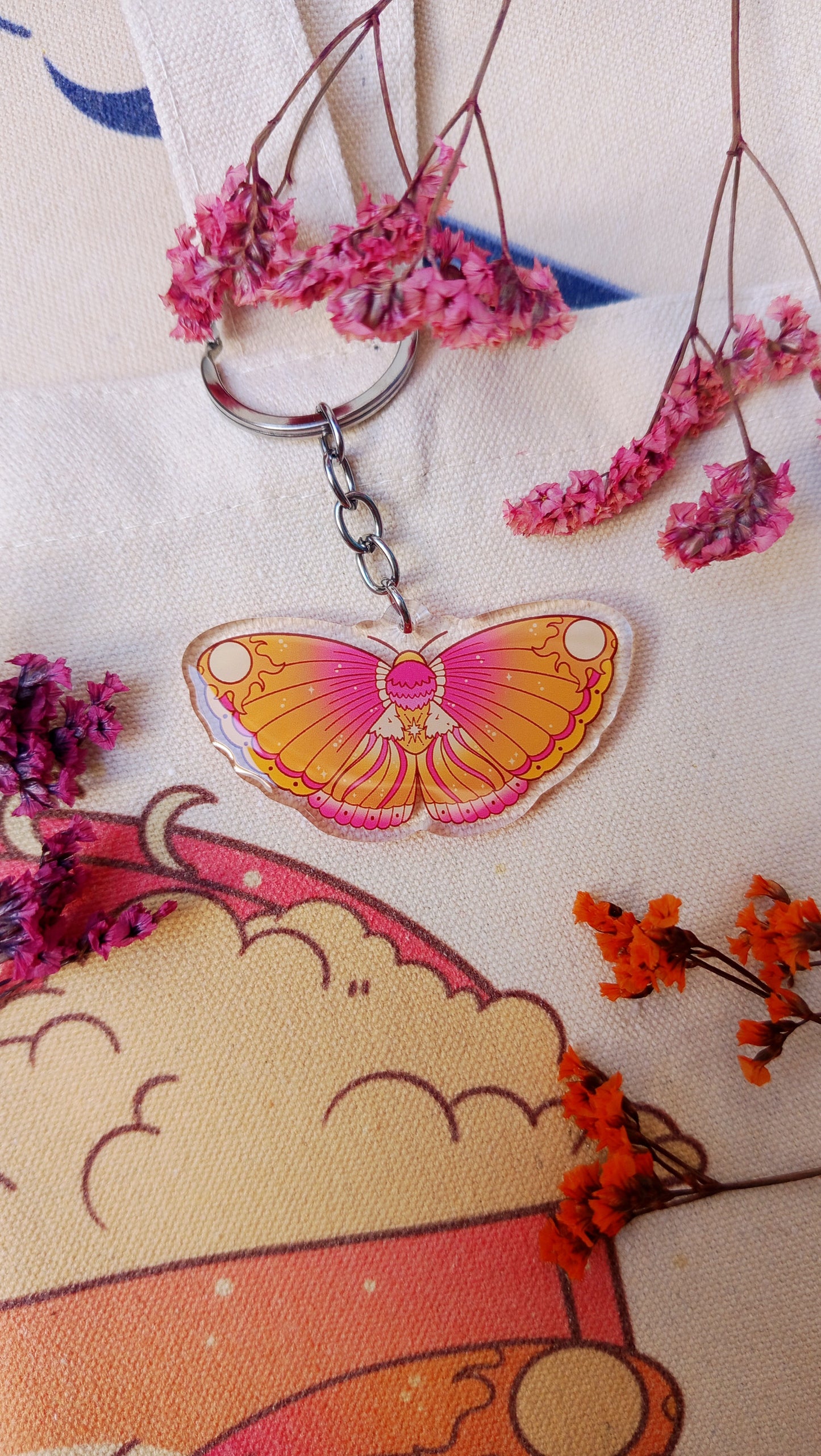 Porte-clés Papillon