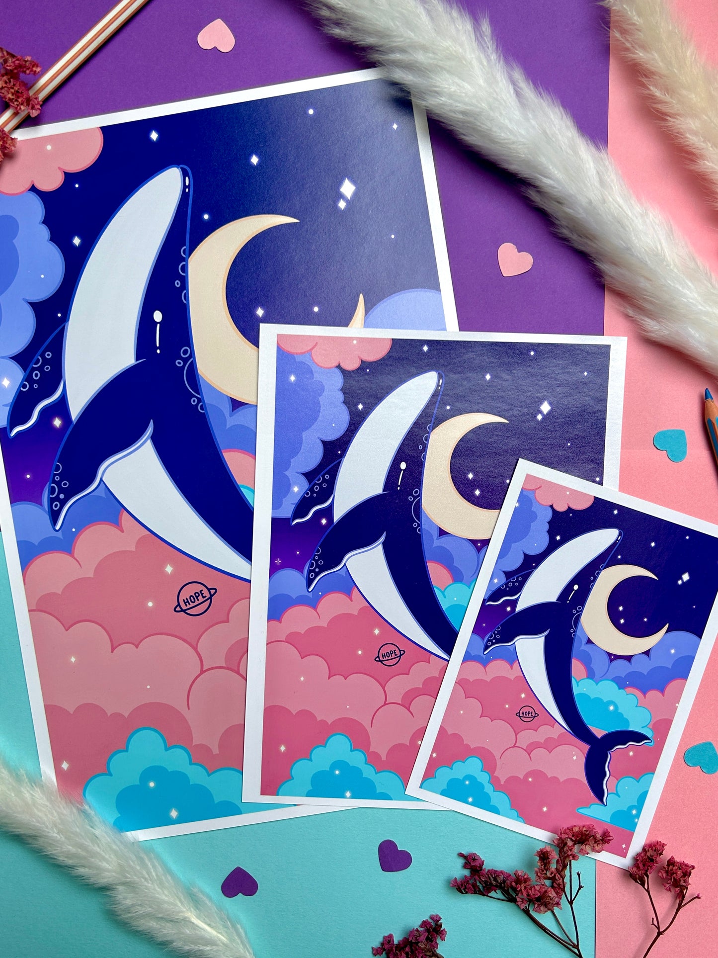 Affiche Baleine