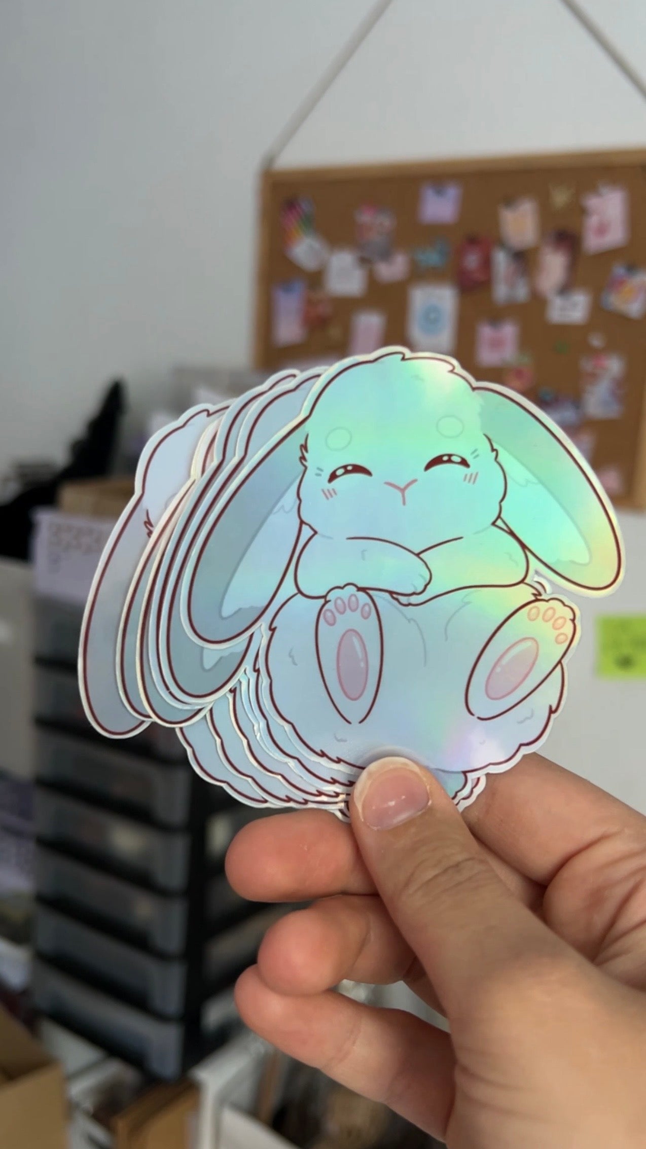 Stickers Lapinous Printemps
