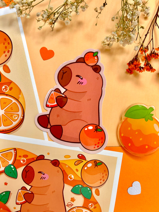 Sticker Capybara