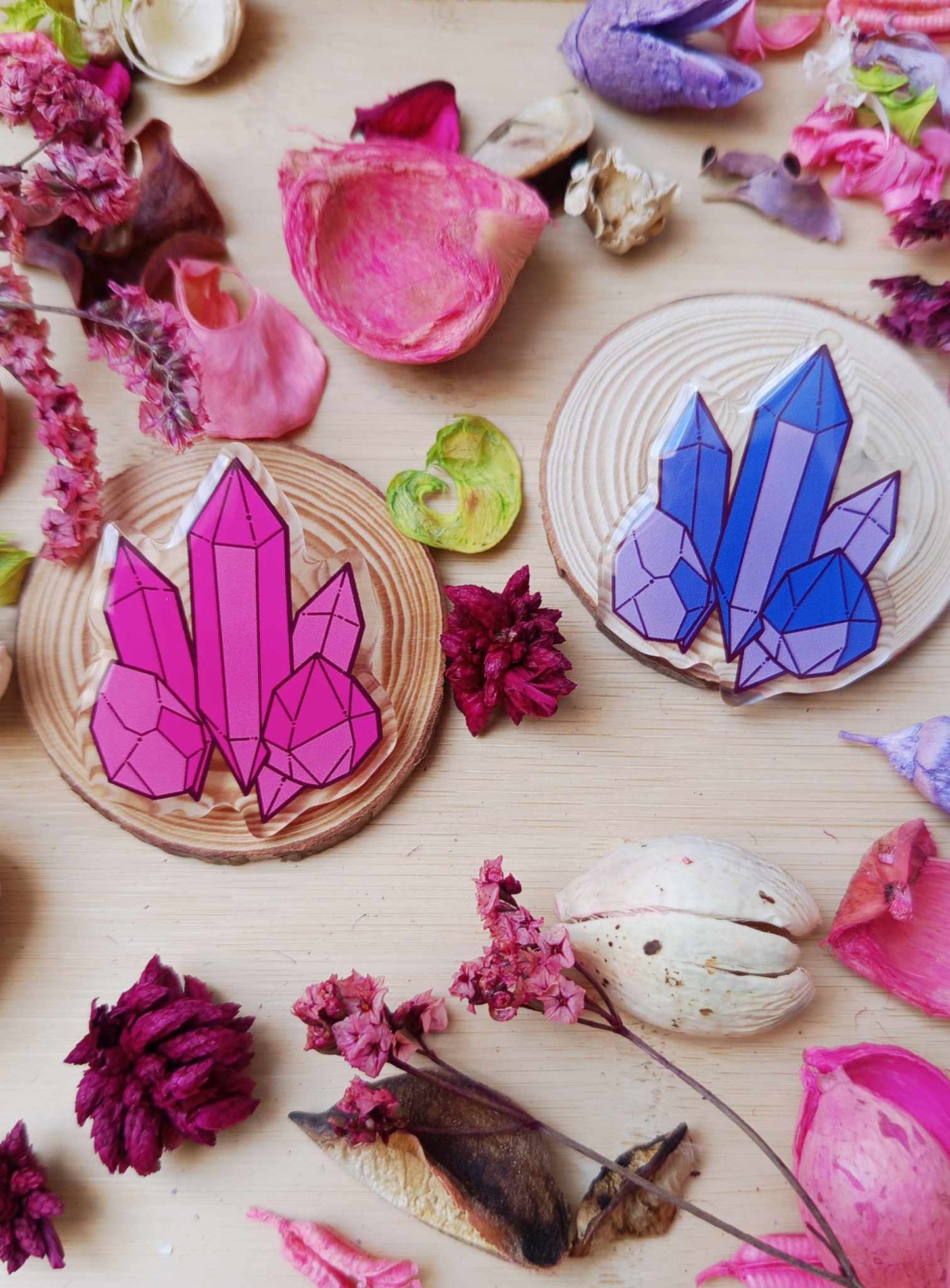 Pin's Cristaux